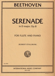 セレナーデ・ニ長調・Op.8（ベートーヴェン）  (フルート＋ピアノ)【Serenade in D major, Op. 8】
