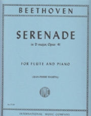 セレナーデ・ニ長調・Op.41（ベートーヴェン）  (フルート＋ピアノ)【Serenade in D major, Op. 41】