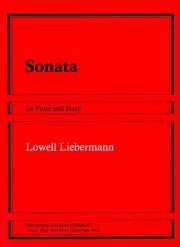 ソナタ・作品56（ローウェル・リーバーマン）  (フルート＋ハープ)【Sonata Op. 56】