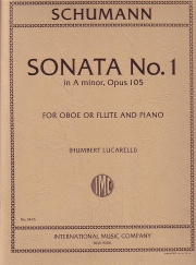 ソナタ・イ短調・Op.105（ロベルト・シューマン）  (フルート＋ピアノ)【Sonata in A Minor, Op. 105】