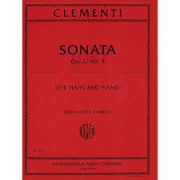 ソナタ・ト長調・Op.2・No.3（ムツィオ・クレメンティ）  (フルート＋ピアノ)【Sonata in G major, Op. 2 No. 3】