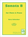 ソナタ・No.8（ゲイリー・ショッカー）  (フルート＋ピアノ)【Sonata No.8】