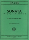 ソナタ・ハ長調（ハイドン）  (フルート＋ピアノ)【Sonata in C major】