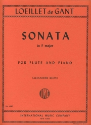 ソナタ・ヘ長調（ジャン＝バティスト・ルイエ）  (フルート＋ピアノ)【Sonata in F major】