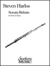 ソナタ・ルバータ（スティーブン・ハーロス）  (フルート＋ピアノ)【Sonata Rubata】