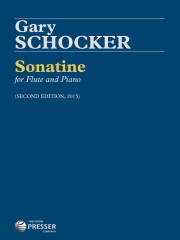 ソナチネ（ゲイリー・ショッカー） (フルート＋ピアノ)【Sonatine】