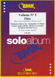 ソロアルバム・第5集  (フルート＋ピアノ)【Solo Album Volume 5】