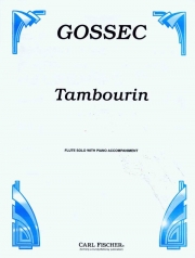 タンバリン（フランソワ＝ジョセフ・ゴセック）  (フルート＋ピアノ)【Tambourin】