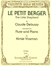 小さな羊飼い（クロード・ドビュッシー）  (フルート＋ピアノ)【Le Petit Berger (The Little Shepherd)】