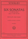 「忠実な羊飼い」６つのソナタ・第1巻（アントニオ・ヴィヴァルディ）  (フルート＋ピアノ)【Six Sonatas (Il Pastor Fido), Op. 13:Volume I】