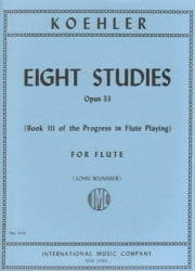 超難関練習・Op.33・No.3（エルネスト・ケーラー）  (フルート)【Volume III. Studies of Greater Difficulty】