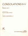 慰め・2-5（フランツ・リスト）  (フルート＋ピアノ)【Consolations (Nos. 2-5)】