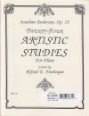 24の芸術的な練習曲・Op.15（カール・ヨアヒム・アンデルセン）  (フルート)【24 Artistic Studies, Op. 15】