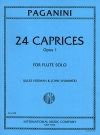 24の小奇想曲・Op.1（24のカプリース）（ニコロ・パガニーニ）  (フルート)【24 Caprices, Op. 1】