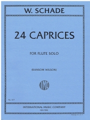 24の小奇想曲（ウィリアム・シャーデ） (フルート)【24 Caprices】