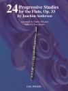 24の革新的な練習曲・作品33（ヨアキム・アンダーセン）  (フルート)【24 Progressive Studies for The Flute Op. 33】