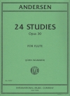 24の練習曲・Op.30（カール・ヨアヒム・アンデルセン）  (フルート)【24 Studies, Op.30】