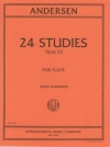 24の練習曲・Op.33（カール・ヨアヒム・アンデルセン）  (フルート)【24 Studies, Op. 33】