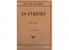 24の練習曲（ニコラス・ヴァシリー・プラトーノフ）  (フルート)【24 Studies】