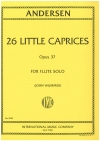 26の小奇想曲・Op.37（カール・ヨアヒム・アンデルセン）  (フルート)【26 Little Caprices, Op.37】