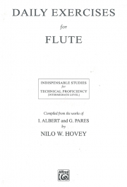 日課練習曲（ニロ・W・ホウベイ）  (フルート)【Daily Exercises for Flute】
