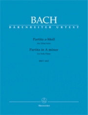 パルティータ・イ短調・BWV1013（バッハ）  (フルート)【Partita In A Minor Bwv 1013】