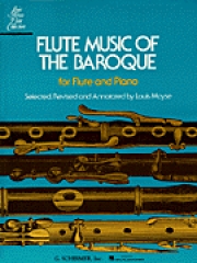 フルートのためのバロック音楽集  (フルート＋ピアノ)【Flute Music Of The Baroque Era】