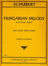 ハンガリー風のメロディ・ニ短調・D.817（フランツ・シューベルト）  (フルート＋ピアノ)【Hungarian Melody in D minor, D. 817】