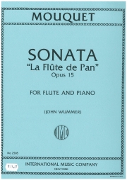パンの笛・Op.15（ジュール・ムーケ） (フルート＋ピアノ)【La Flute De Pan Op 15】