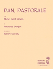 パン・パストラル（ジョアネス・ドンジョン）  (フルート＋ピアノ)【Pan Pastorale】