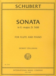 ピアノ・ソナタ・変ホ長調・D.568（フランツ・シューベルト）  (フルート＋ピアノ)【Sonata in E-flat major, D. 568】