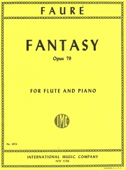 ファンタジー Op.79（ガブリエル・フォーレ） (フルート＋ピアノ)【Fantasy Op.79】