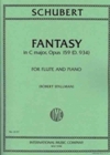 ファンタジー・ハ長調・Op.159（D.934）（フランツ・シューベルト） (フルート＋ピアノ)【Fantasy in C major, Op. 159 (D. 934)】