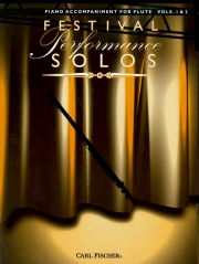フェスティバル・パフォーマンス・ソロ曲集 Vol.1 & 2  (フルート＋ピアノ)【Festival Performance Solos - Vol. 1 & 2】