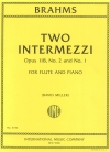 2つの間奏曲・Op.118・No.2＆1（ヨハネス・ブラームス）（フルート＋ピアノ）【Two Intermezzi (from Op. 118, Nos. 2 & 1)】