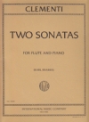 2つのソナタ・Op.2（ムツィオ・クレメンティ）（フルート＋ピアノ）【Two Sonatas, Op. 2】