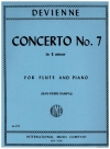 フルート協奏曲・第７番・ホ短調（フランソワ・ドヴィエンヌ）（フルート＋ピアノ）【Concerto No. 7 in E minor】