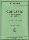 フルート協奏曲・ト短調・「夜」・Op.10 No.1 RV.439（アントニオ・ヴィヴァルディ）（フルート＋ピアノ）【Concerto in G minor, RV 439, La Notte】