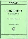 フルート協奏曲・ト長調・RV.436（アントニオ・ヴィヴァルディ）（フルート＋ピアノ）【Concerto in G major, RV 436】