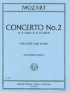 フルート協奏曲・第2番・ニ長調・K314（モーツァルト）（フルート＋ピアノ）【Concerto #2 In D Major K314】