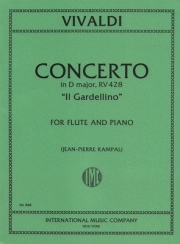 フルート協奏曲・ニ長調・Op.10（アントニオ・ヴィヴァルディ）（フルート＋ピアノ）【Concerto In D Major Op 10 #3】