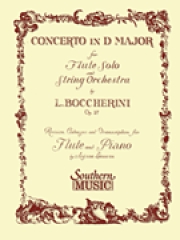 フルート協奏曲・ニ長調・Op.27（ルイジ・ボッケリーニ）（フルート＋ピアノ）【Concerto in D major, Op. 27 】