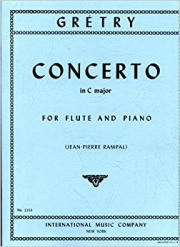 フルート協奏曲・ハ長調（アンドレ・モデスト・グレトリ）（フルート＋ピアノ）【Concerto in C major】