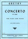 フルート協奏曲・ハ長調（アンドレ・モデスト・グレトリ）（フルート＋ピアノ）【Concerto in C major】