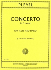 フルート協奏曲・ハ長調（イグナツ・プライエル）（フルート＋ピアノ）【Concerto in C major】