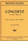 協奏曲・ホ短調・Op.64 BIS（フェリックス・メンデルスゾーン）（フルート＋ピアノ）【Concerto in E minor, Op. 64 bis.】
