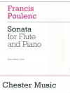 フルート・ソナタ (1994年改訂版)（フランシス・プーランク）（フルート＋ピアノ）【Sonata (Revised ed)】