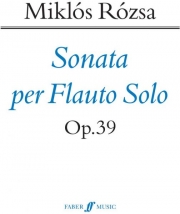 フルート・ソナタ・Op.39（ロージャ・ミクローシュ）【Flute Sonata, Op. 39】
