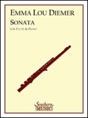 フルート・ソナタ（エマ・ルー・ディエマー）（フルート＋ピアノ）【Sonata】