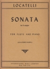 フルート・ソナタ・イ長調・No.6 / Op.2 No.7（ピエトロ・ロカテッリ）（フルート＋ピアノ）【Sonata No. 6 in A major】